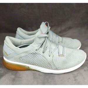 ASICS Gel Kenlin Flyknit Running Trainers Shoes Size 14 Grey